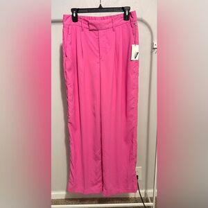 NWT Bright Pink Wide Leg Pants